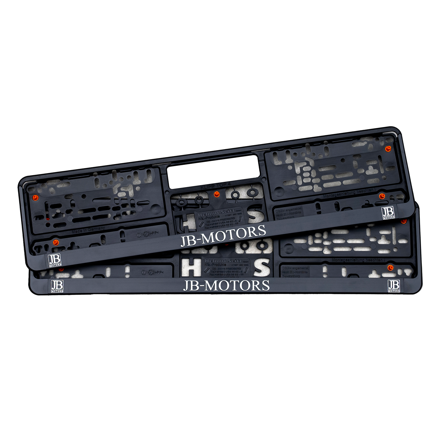 JB-Motors Kennzeichenhalter 2er-Set