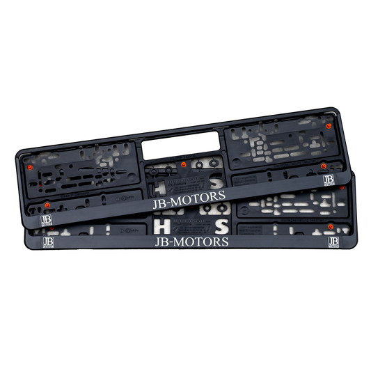 JB-Motors Kennzeichenhalter 2er-Set