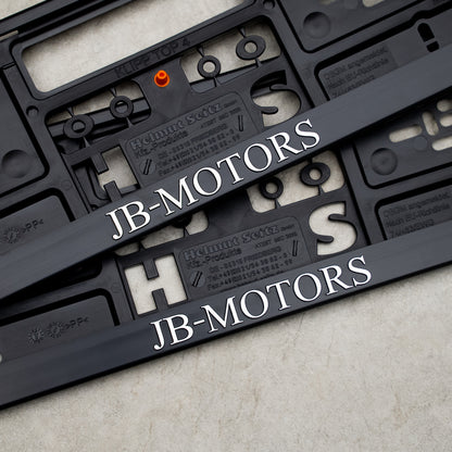 JB-Motors Kennzeichenhalter 2er-Set